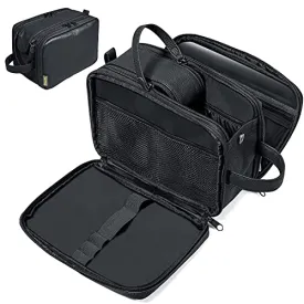 BALEINE Toiletry Bag for Men, Large Travel Toiletries Bags, Black BALEINE Toiletry Bag for Men, Large Travel Toiletries Bags, Black