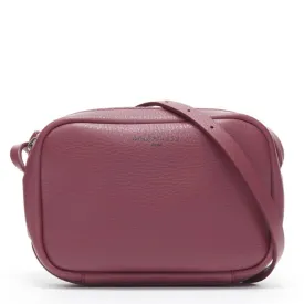 BALENCIAGA Demna Everyday Camera XS burgundy red logo camera crossbody bag