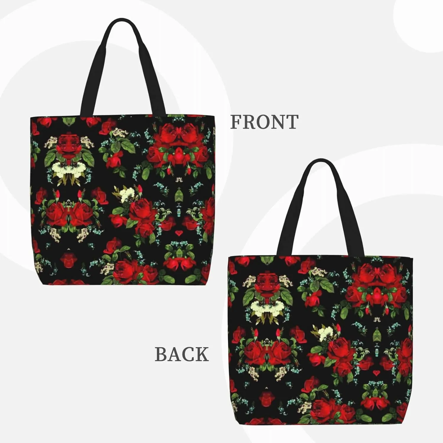 Beautiful Sunflowers Print Tote Bag Casual Shoulder Bag Handbag Reusable Shopping Travel Bag Gifts For Women