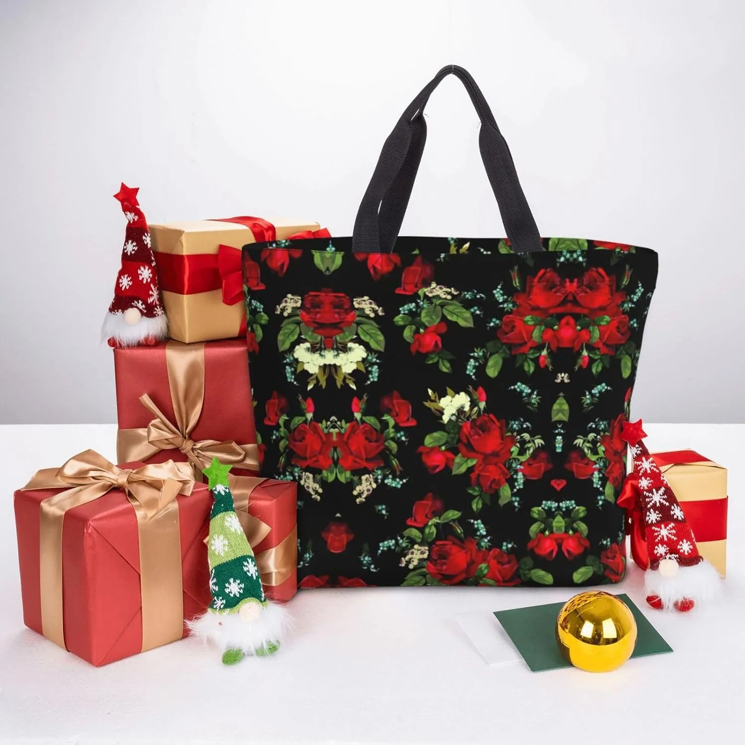 Beautiful Sunflowers Print Tote Bag Casual Shoulder Bag Handbag Reusable Shopping Travel Bag Gifts For Women