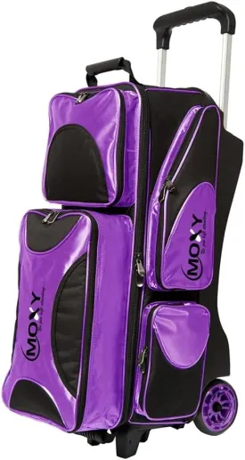 Bowlerstore Products Moxy Deluxe Triple Roller Bowling Bag