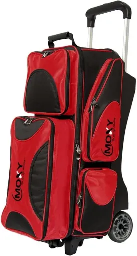 Bowlerstore Products Moxy Deluxe Triple Roller Bowling Bag