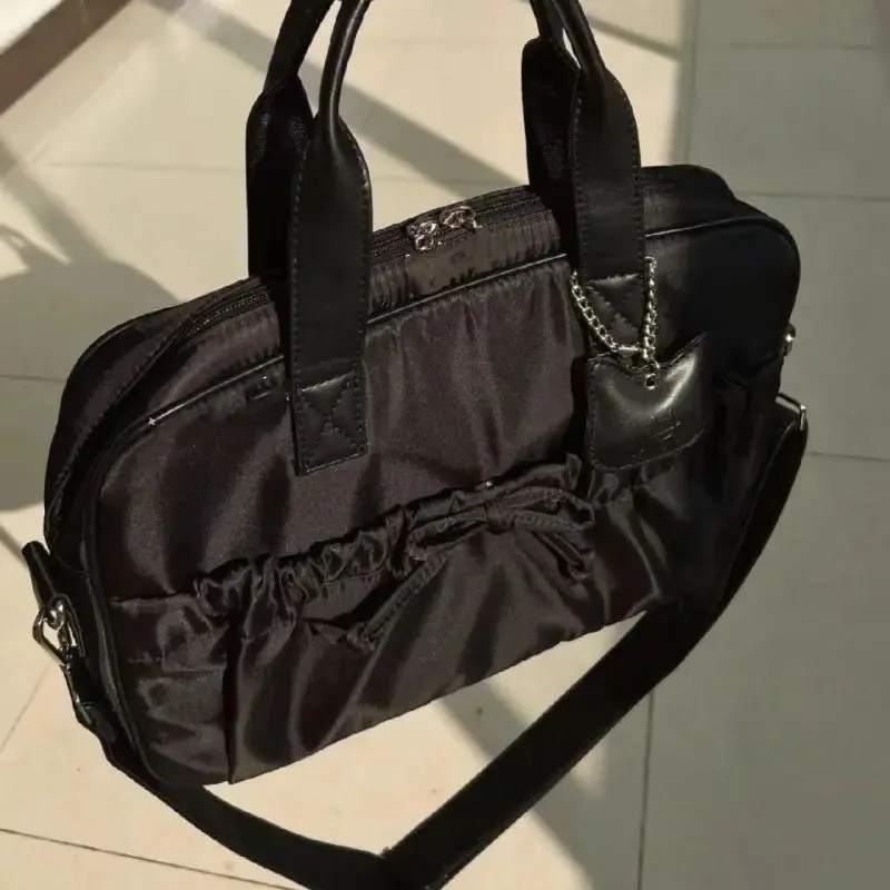Casual Tote Bags Female Ladies Commute Large Capacity Messenger Bolso Mujer Laptop Computer Bags with Interlayer