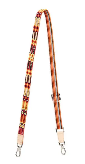 Consuela 1” Orange Sunrise Crossbody Strap 9085 Consuela 1” Orange Sunrise Crossbody Strap 9085