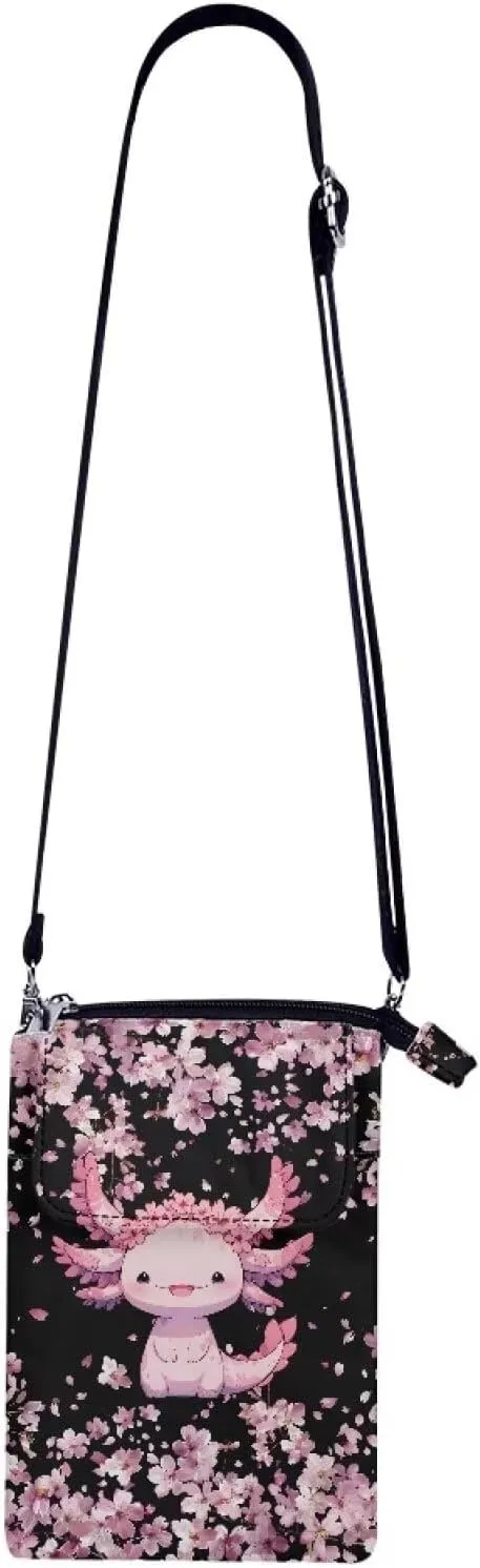 Crossbody Messenger Bag for Women Small Sling Bag Canvas Shoulder Bag Wallet Purse