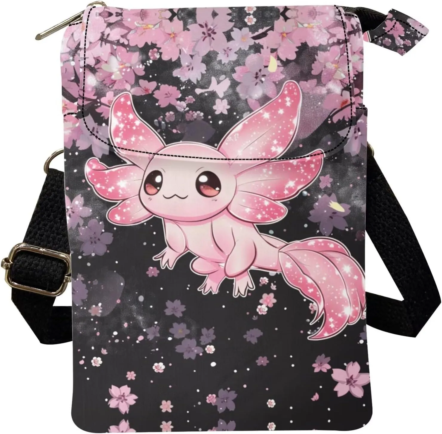 Crossbody Messenger Bag for Women Small Sling Bag Canvas Shoulder Bag Wallet Purse