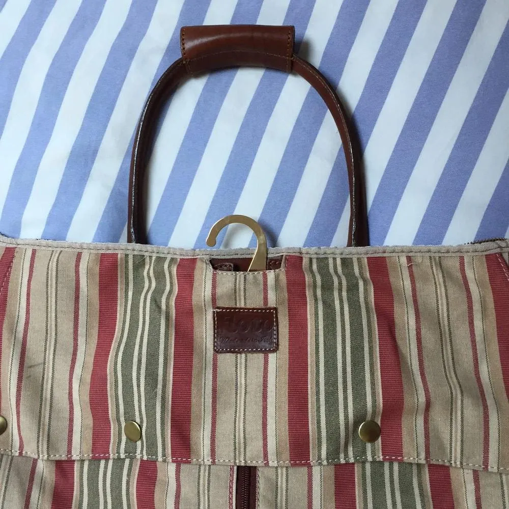 Floto Leather Parma Garment Duffle Bag