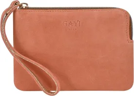 Genuine Leather 4.5 x 6.5 Wristlet Purse for Women, Evening Wristlet Pouch Clutch Bag