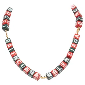 Gucci Balenciaga Hacker Project Symbols Cubes Short Necklace