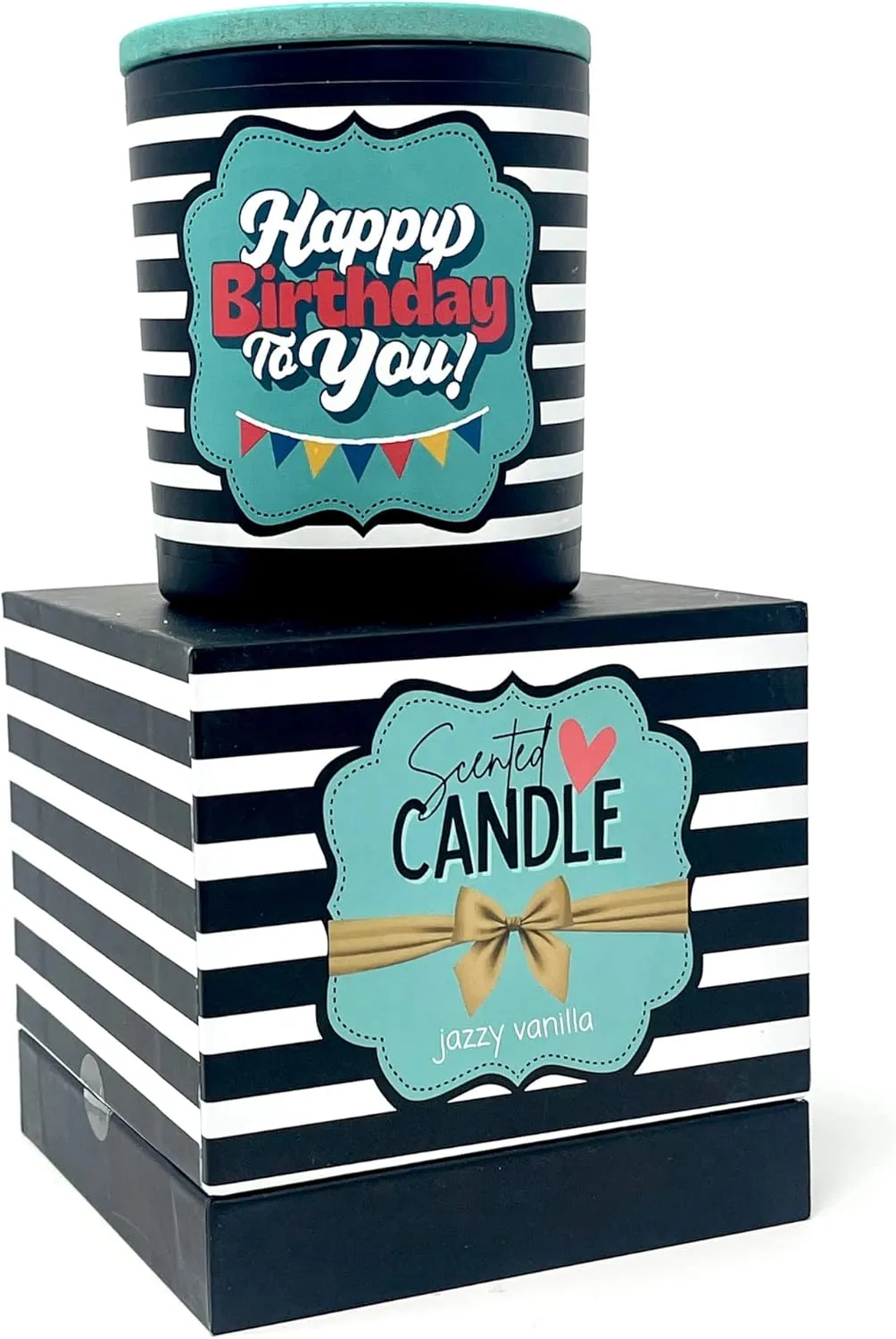 Happy Birthday Candle - Scented Candles for Women - Relaxing Candle Gift - Mom, Sister, Coworker, Best Friend, Aunt, Teacher, Nurse, Grandma - Stress Relief Candle for Her