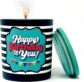 Happy Birthday Candle - Scented Candles for Women - Relaxing Candle Gift - Mom, Sister, Coworker, Best Friend, Aunt, Teacher, Nurse, Grandma - Stress Relief Candle for Her