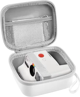 Leayjeen Polaroid Go Case Compatible with Polaroid Go Generation 2 - Mini Instant Camera,Travel Storage Bag for Polaroid Go Camera and Film AccessoriesWhite(Case Only)
