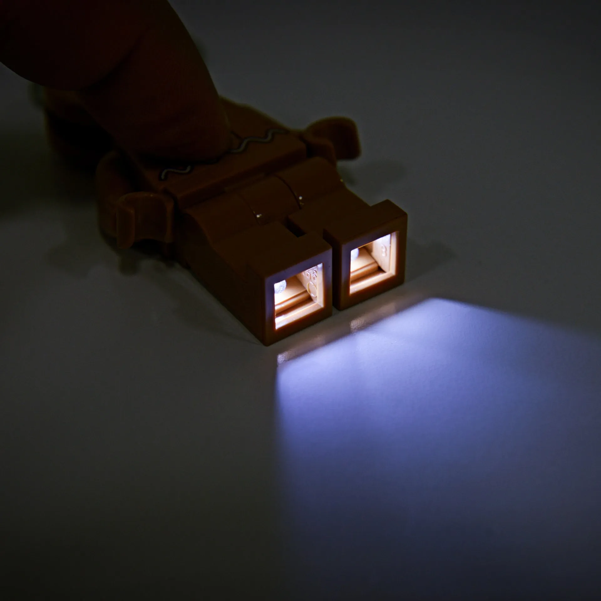 LEGO Gingerbread Man Flashlight Keychain