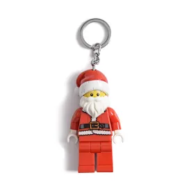 LEGO Santa Flashlight Keychain