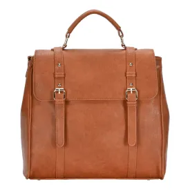 Loretta Messenger Backpack (Cognac)