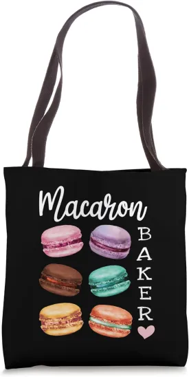Macaron Baker a French Candy Dessert Lover as Macaron Tote Bag