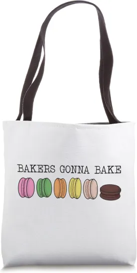Macaron Saying for Bakers Who Love Baking Macarons Tote Bag