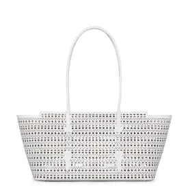 New Mina 32 in Vienne Calfskin, White