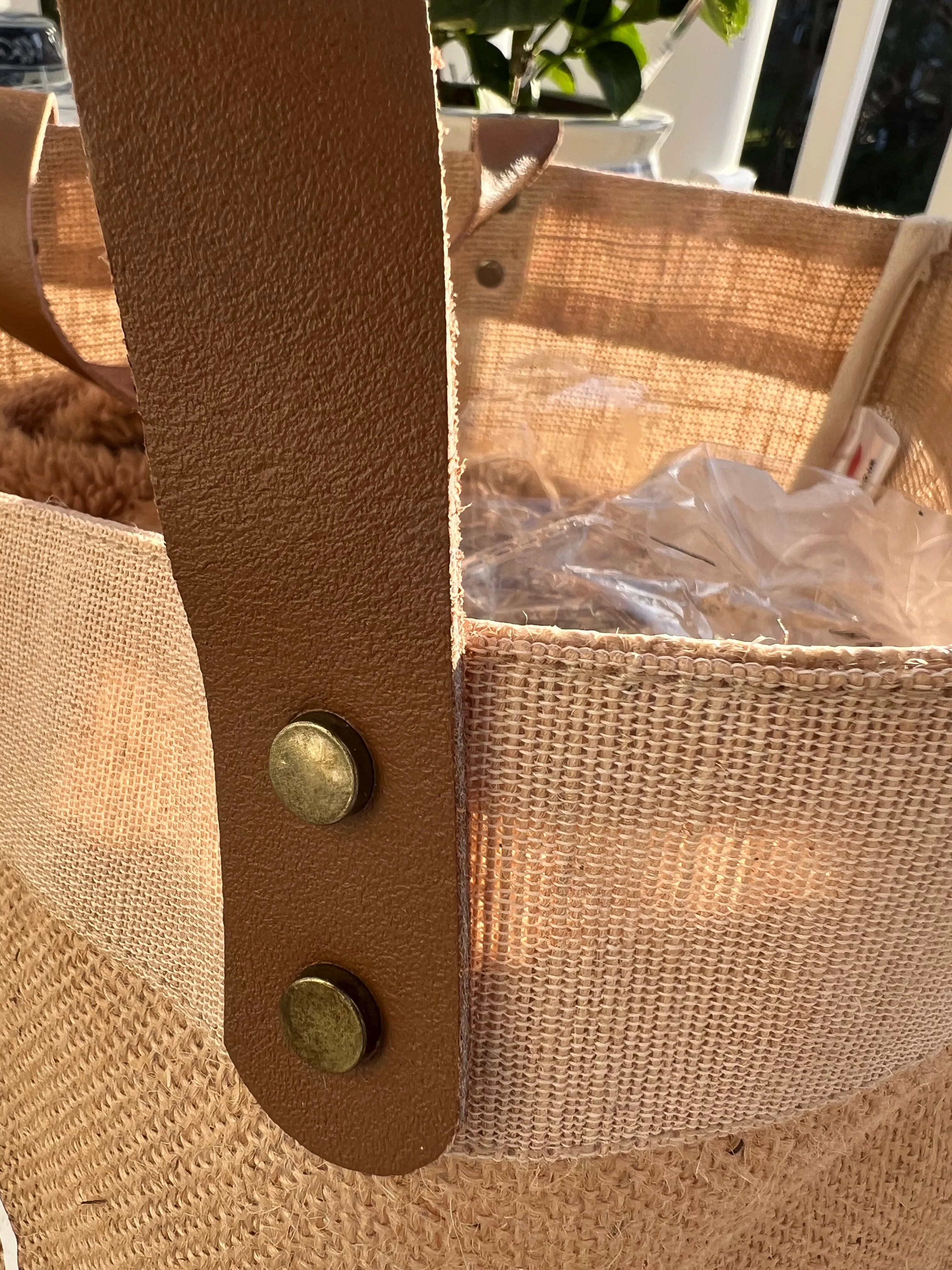 Organic Jute Tote Bag