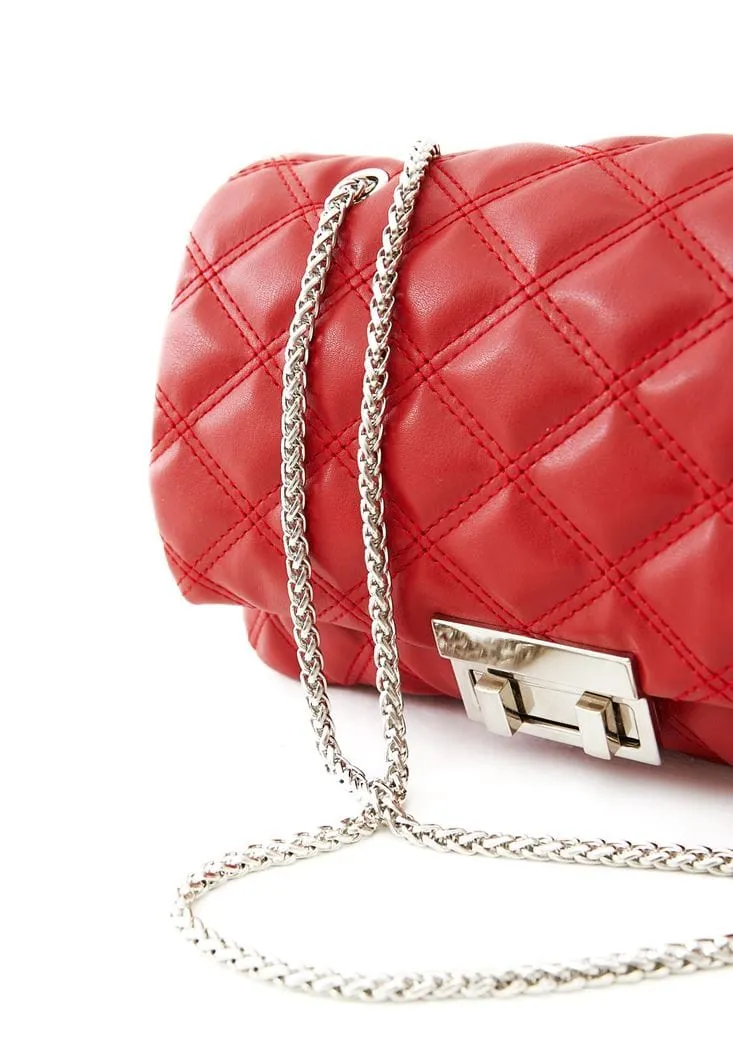 OXXO - Quilted Metal Shoulder Bag