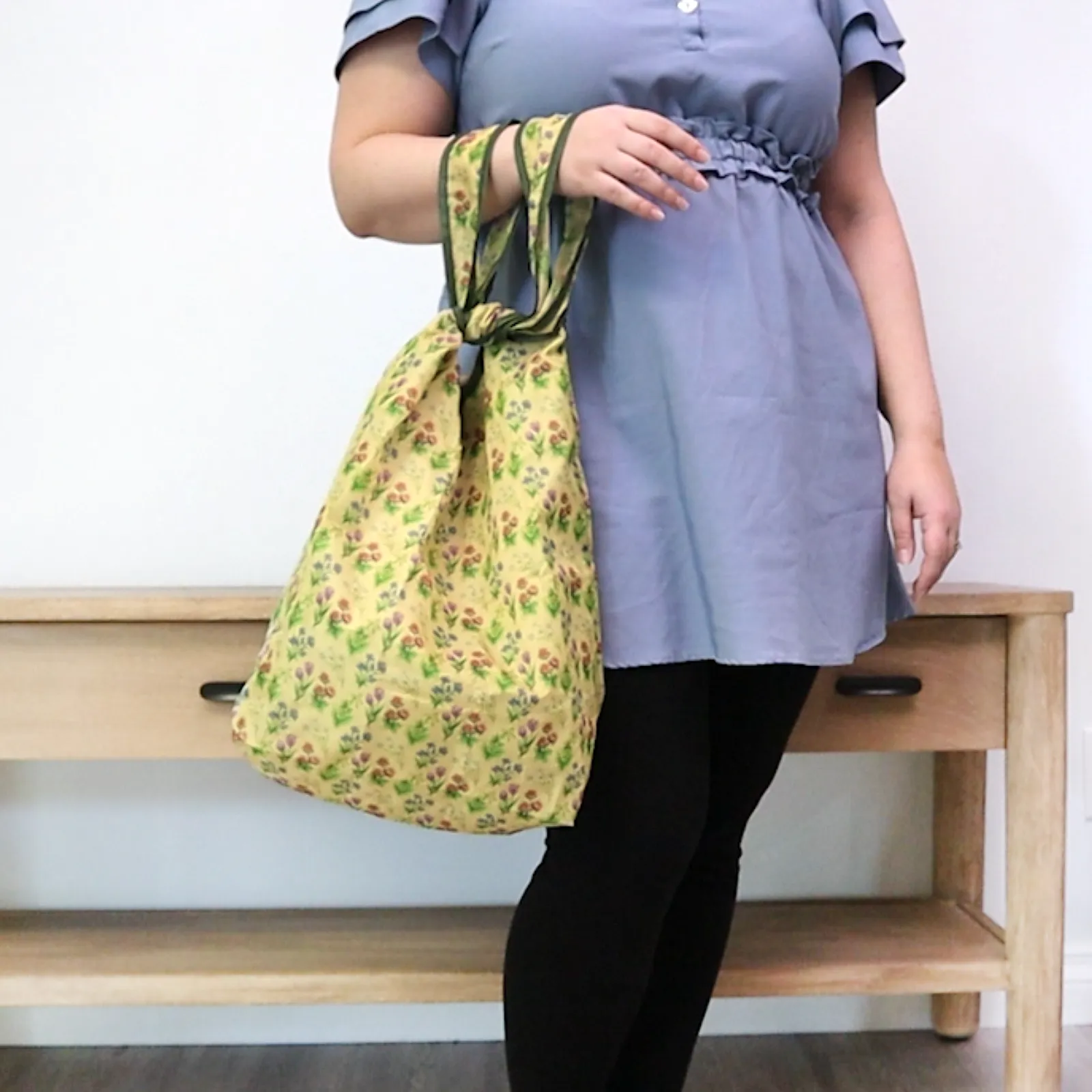 "Dainty Flowers" Reusable Bag