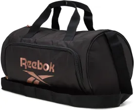 Reebok Duffle Bag - Carry On Gym Bag for Workout and Travel Duffel Bags - Small Size Overnight Bags for Women and Men, Size Small, Easton Black
