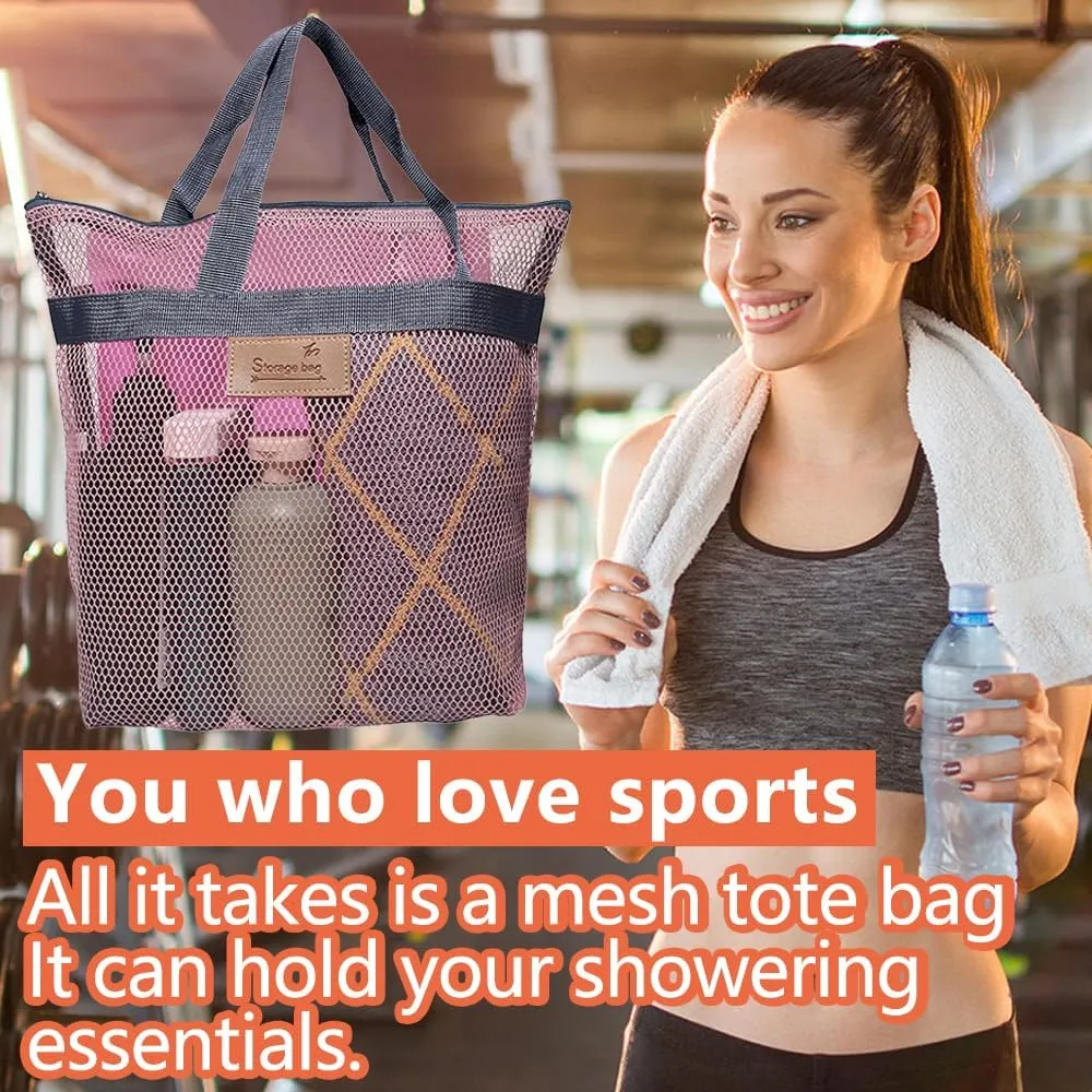 Rotema Portable Shower Bag - College Dorm Essentials, Everyday Household Shower Basket for Toiletries