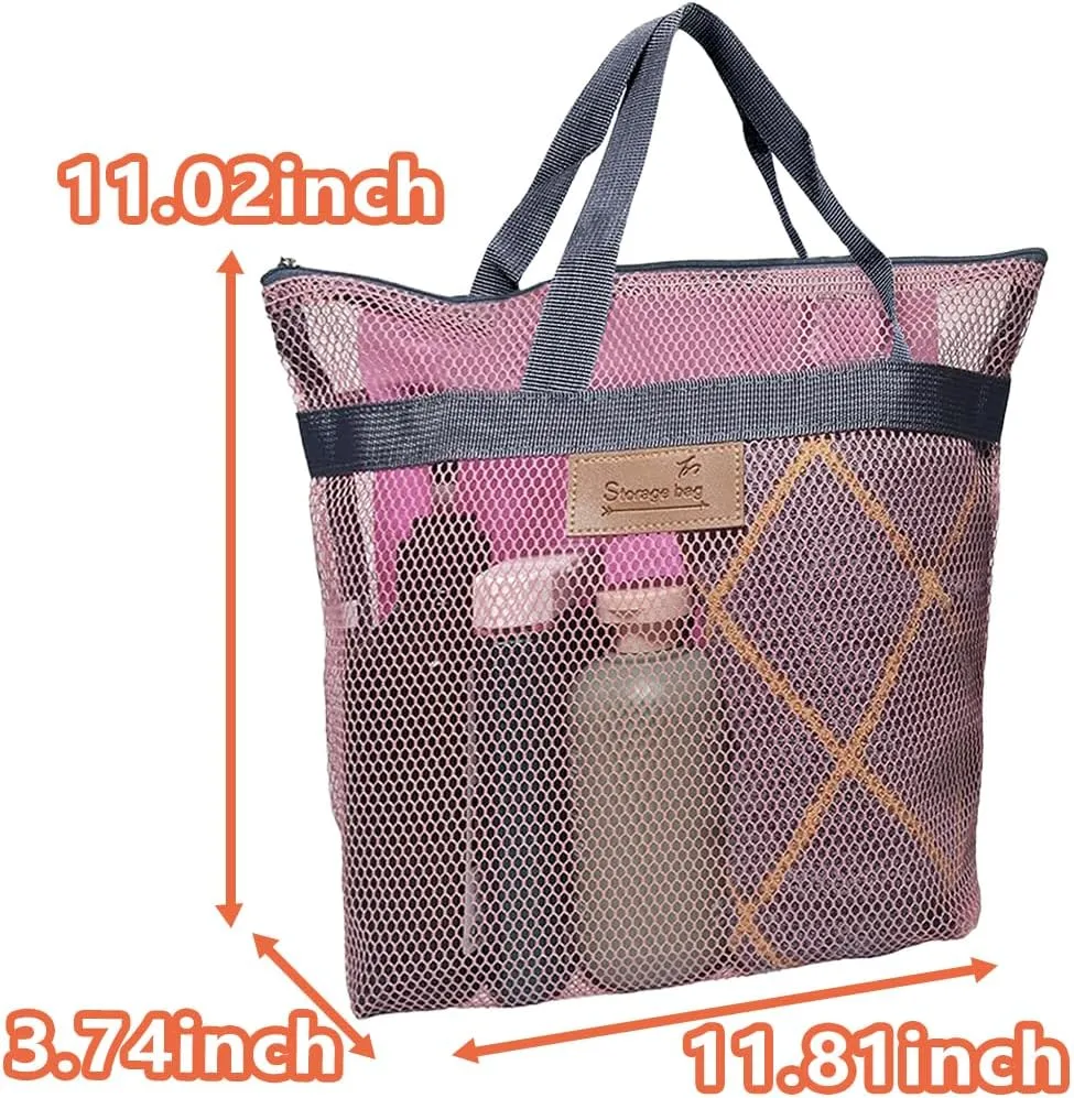 Rotema Portable Shower Bag - College Dorm Essentials, Everyday Household Shower Basket for Toiletries