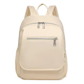 Small Diaper Bag Backpack, Mini Diaper Bag Purse with 10 Pockets, Travel Baby Bag for Baby Girls, Insulated Pockets, Stroller Straps, Beige