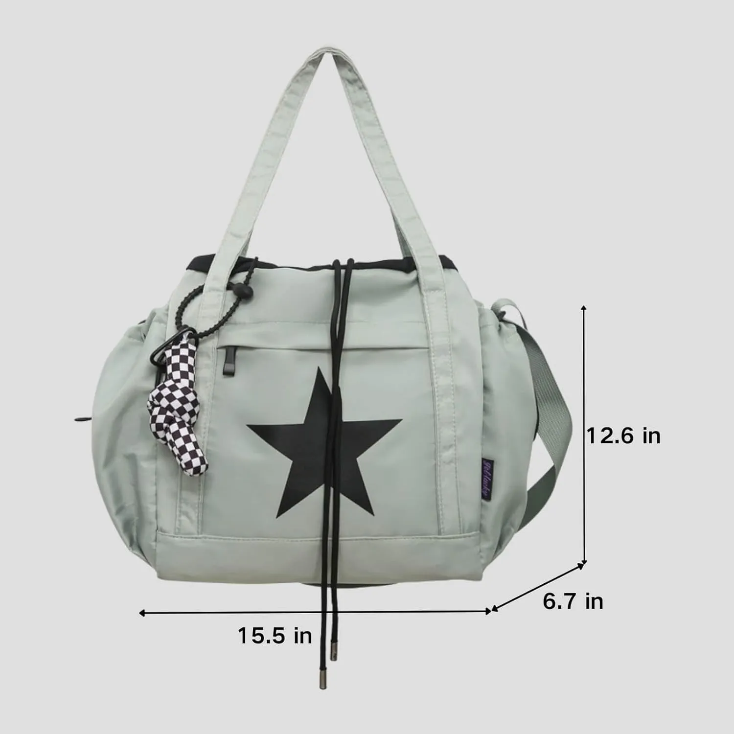 Star Messenger Bag, Vintage Star Tote Bag Y2K, Cute Aesthetic Crossbody Bag For Women, Fashion Shoulder Bag For Travel Bags