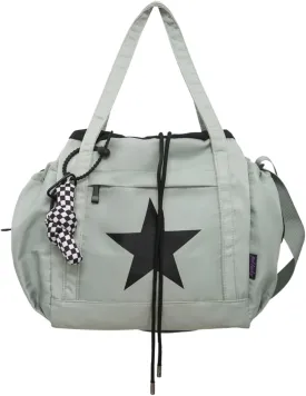 Star Messenger Bag, Vintage Star Tote Bag Y2K, Cute Aesthetic Crossbody Bag For Women, Fashion Shoulder Bag For Travel Bags