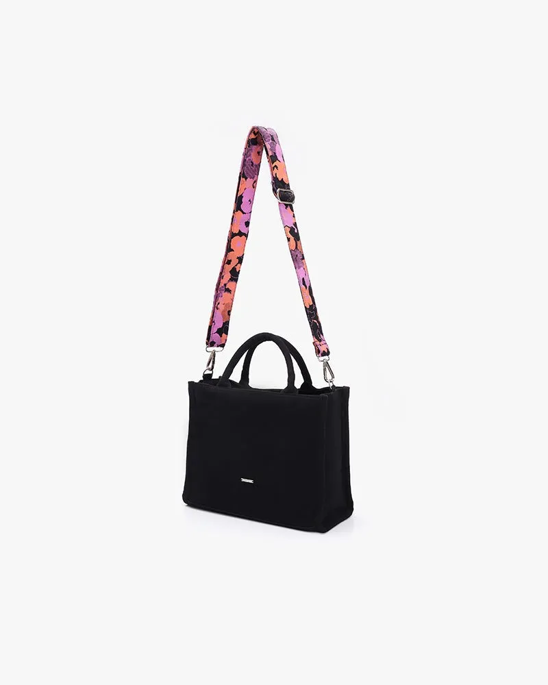 The Satchel Handbag - Night Bloom