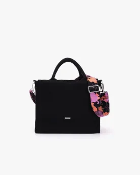 The Satchel Handbag - Night Bloom