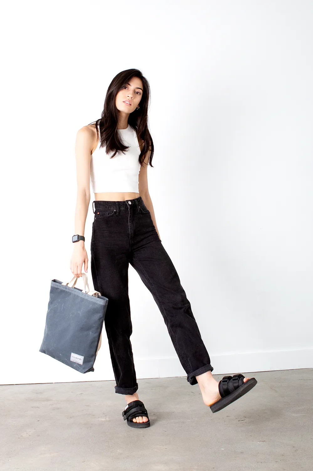 The Work Tote - in SHARK