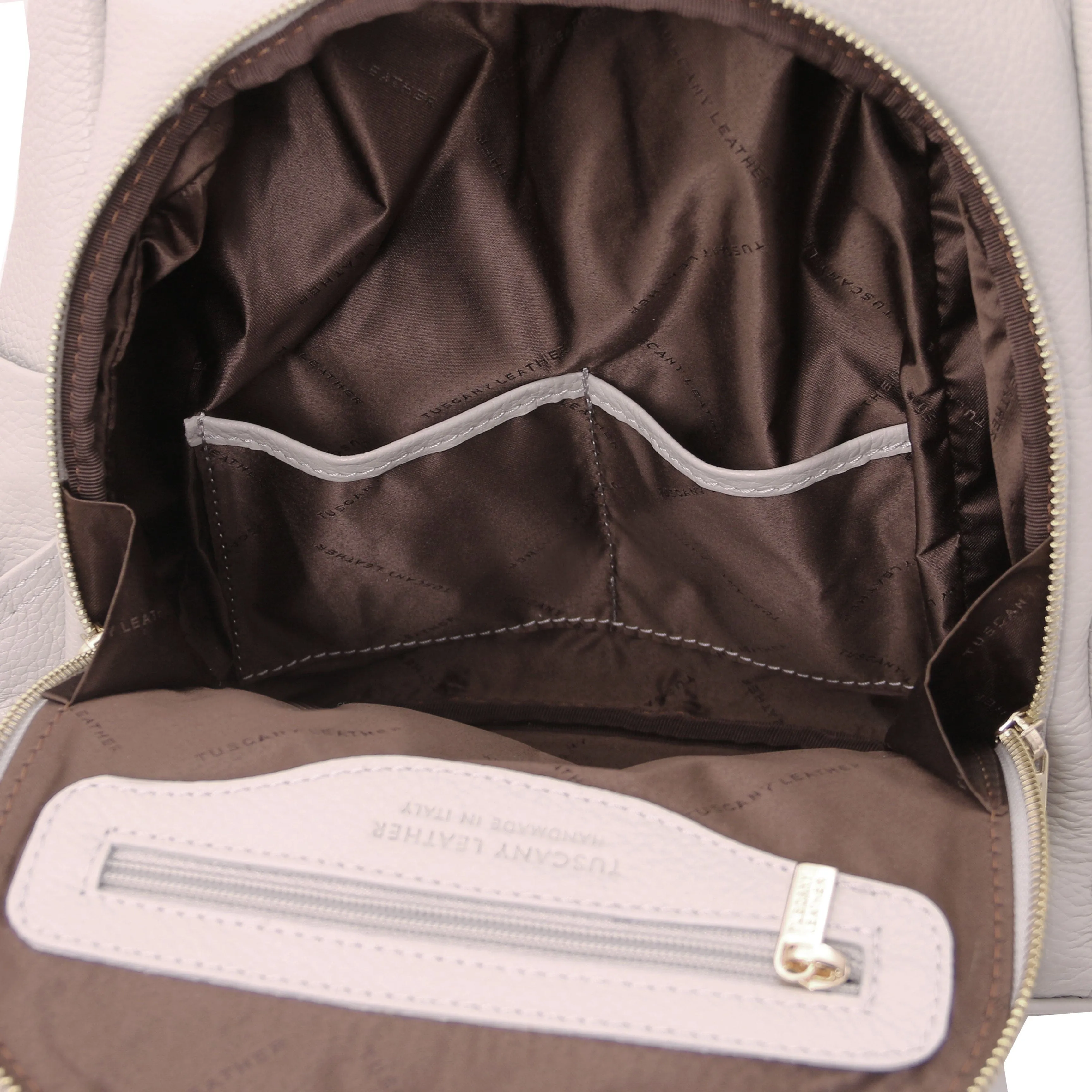 TL Bag - Soft leather backpack - convertible 2-in-1 backpack shoulder bag | TL142138