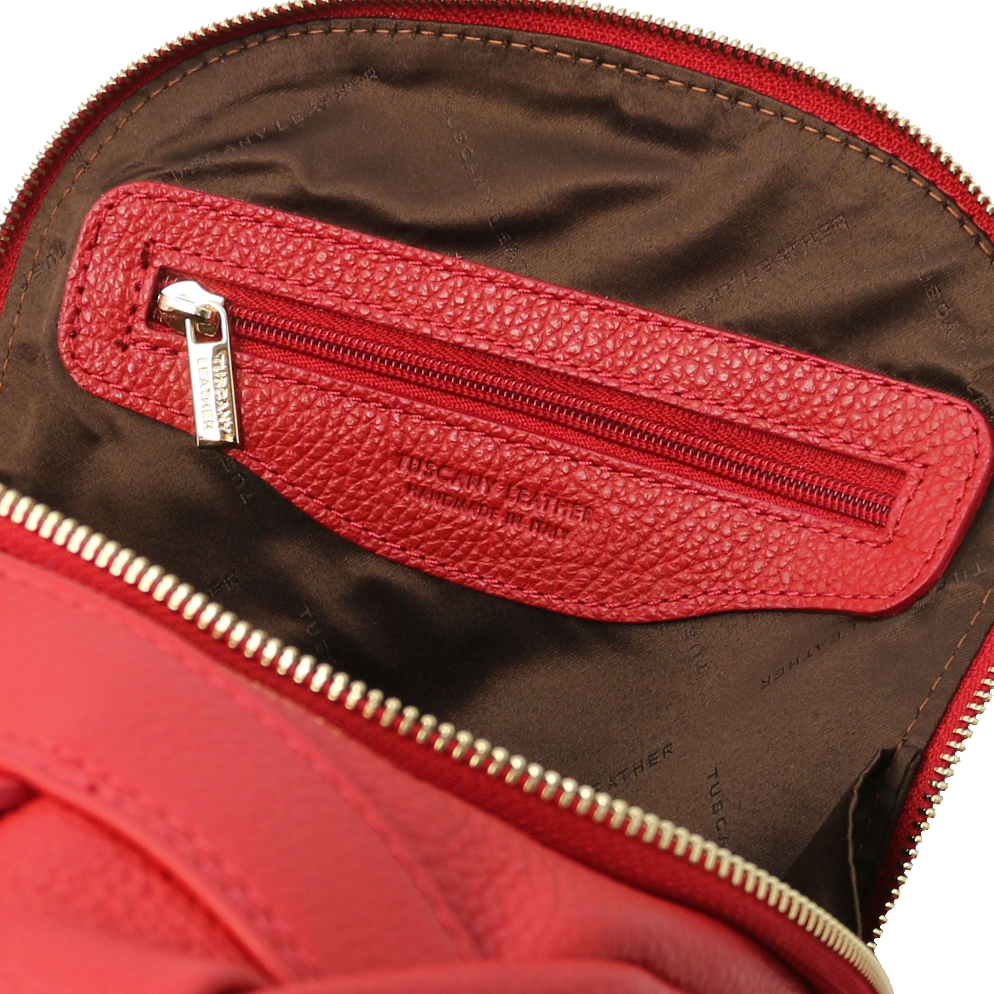TL Bag - Soft leather backpack - convertible 2-in-1 backpack shoulder bag | TL142138