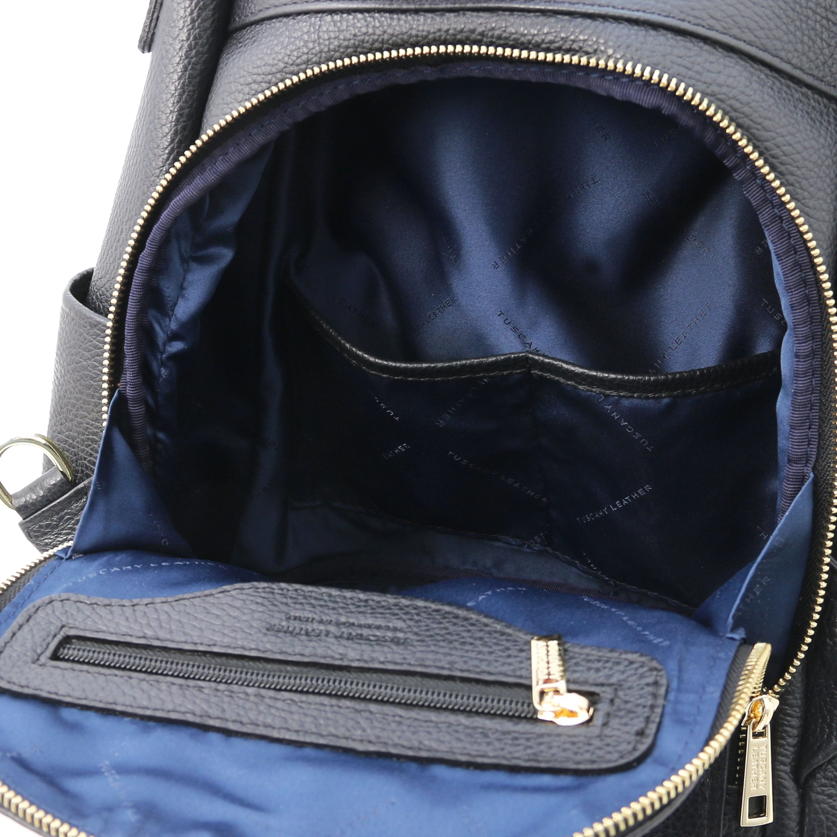 TL Bag - Soft leather backpack - convertible 2-in-1 backpack shoulder bag | TL142138
