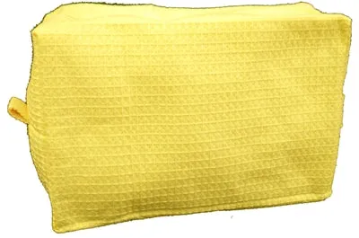 Waffle Weave Cosmetic Bag