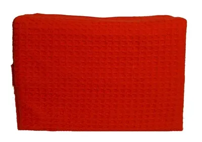 Waffle Weave Cosmetic Bag