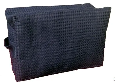 Waffle Weave Cosmetic Bag