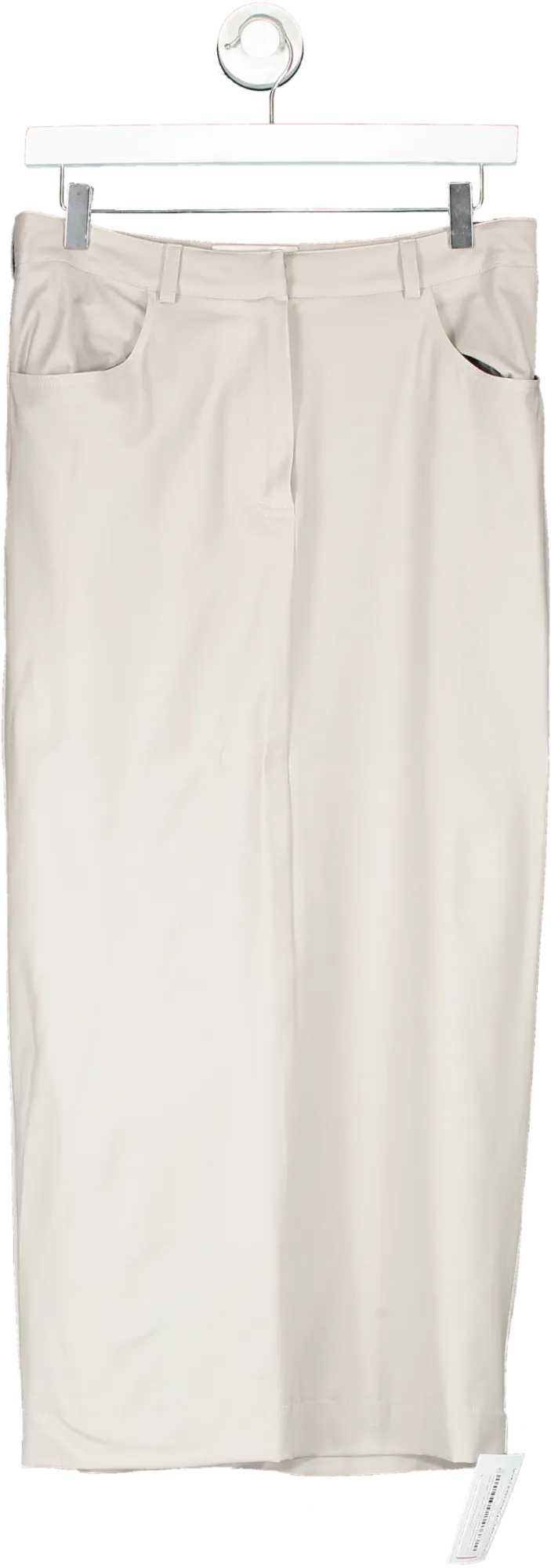Weekend and Beyond Grey Skirt With Slit Back UK S
