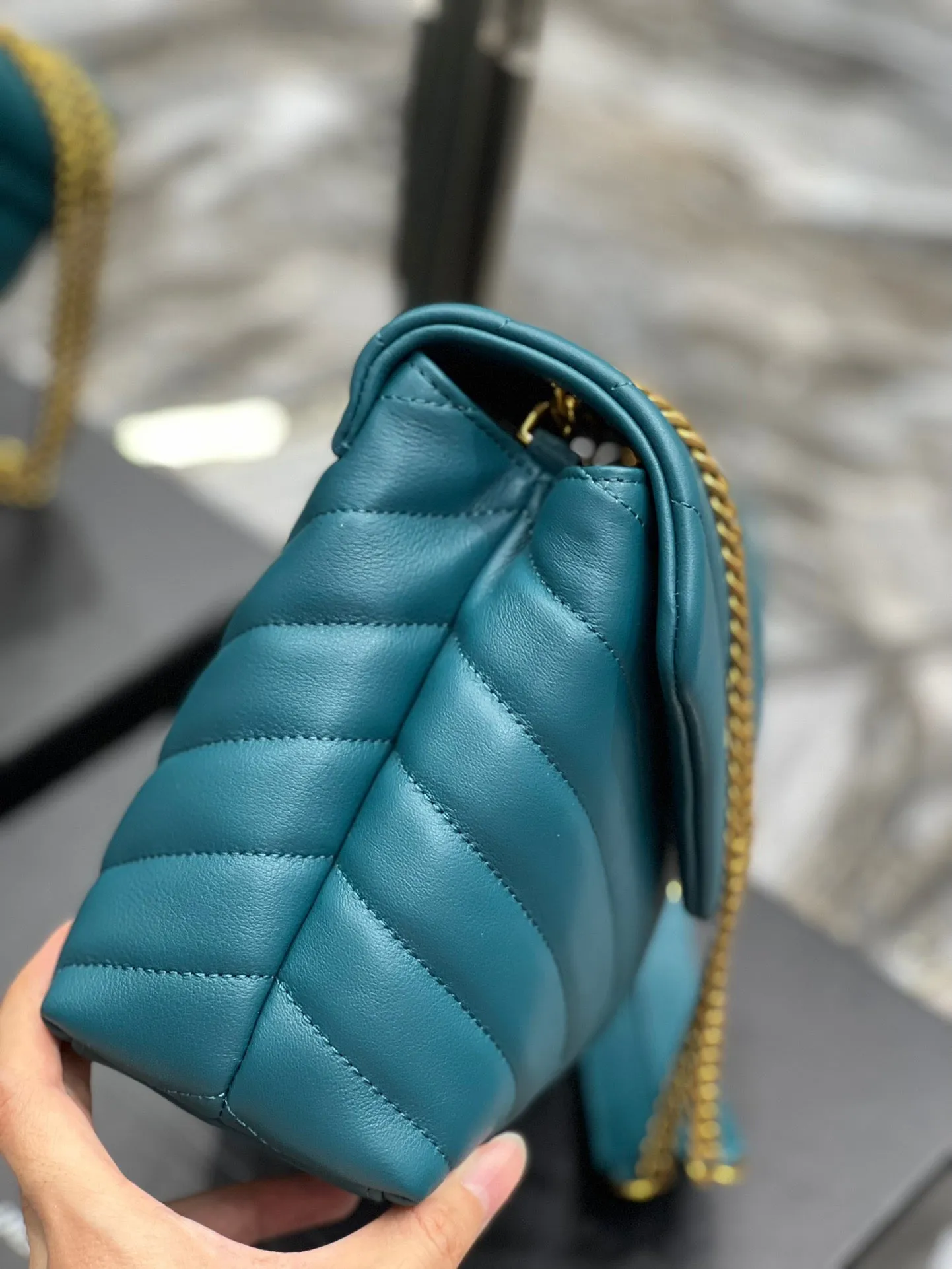 YSK176 LOULOU Shoulder Bag / HIGHEST QUALITY VERSION