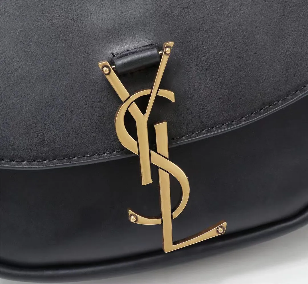 YSK182 Leather Crossbody Bag / 7.1x5.9x2.2inch