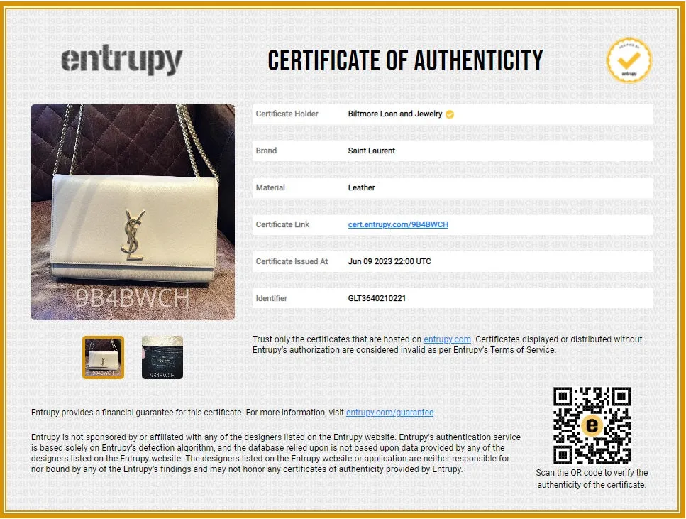 YSL Saint Laurent Dark Beige Medium Kate Chain Shoulder Bag